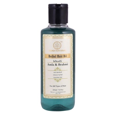 KHADI NATURAL HERBAL AMLA & BRAHMI HAIR OIL